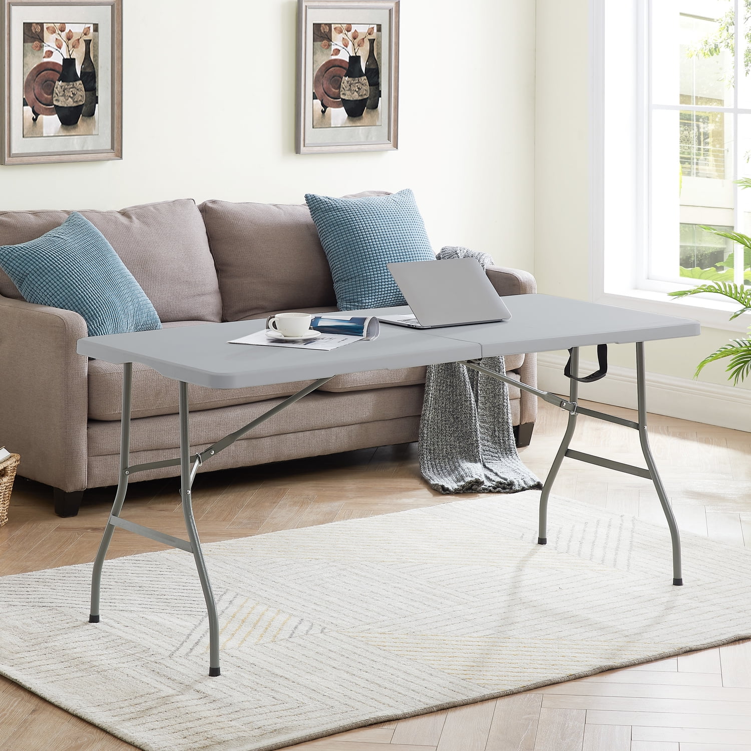 5 Foot Folding Table 6ft Foldable Table 6ft Folding Table 6 Foot