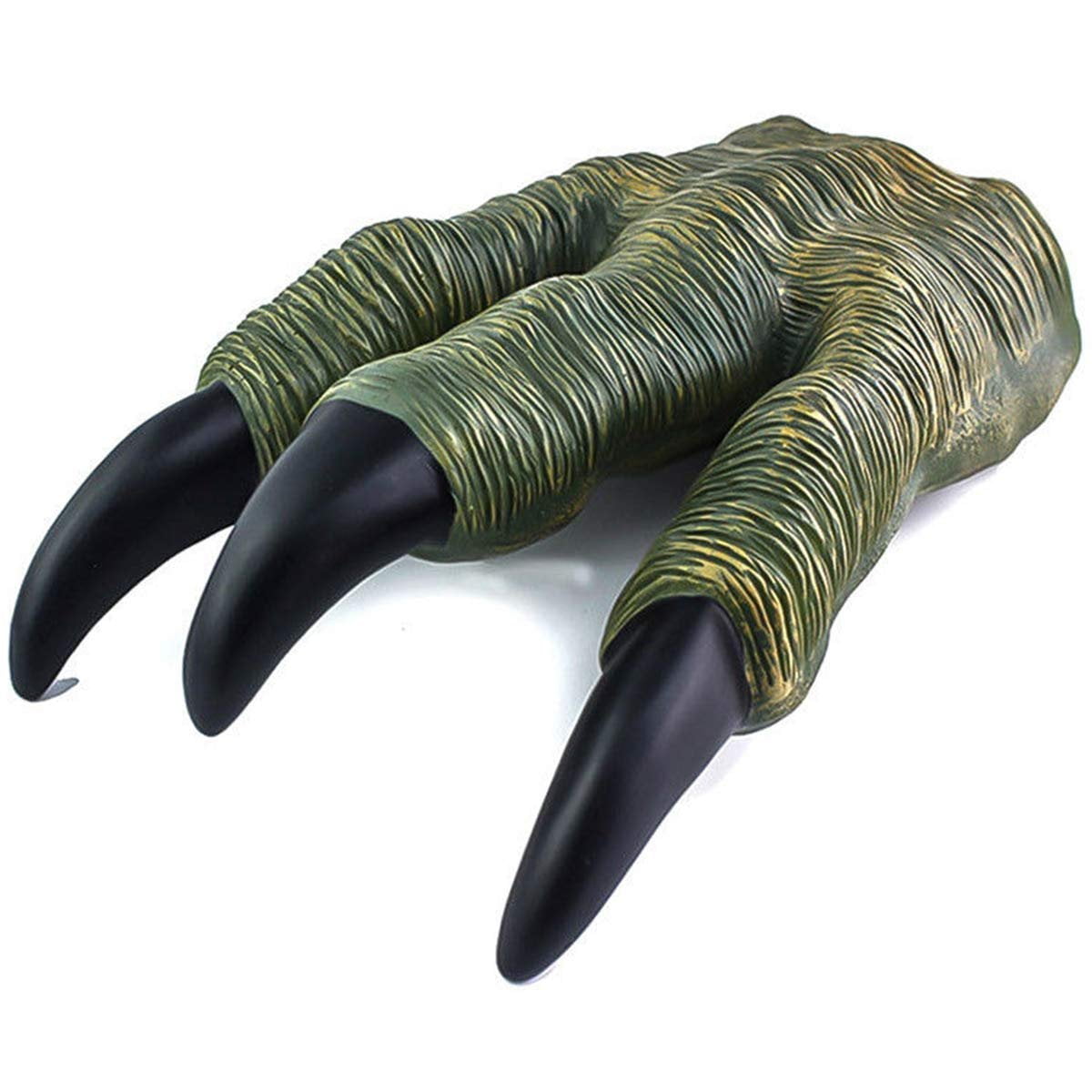 Kicko Plastic Dino Claw Glove - 1 Piece of Oversized Velociraptor Paw - Perfect for Halloween