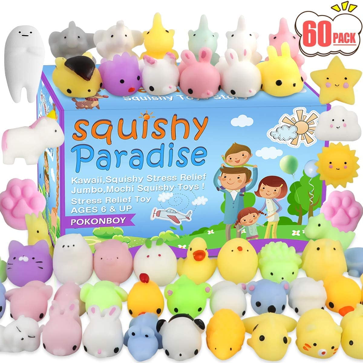 cute animal squishies