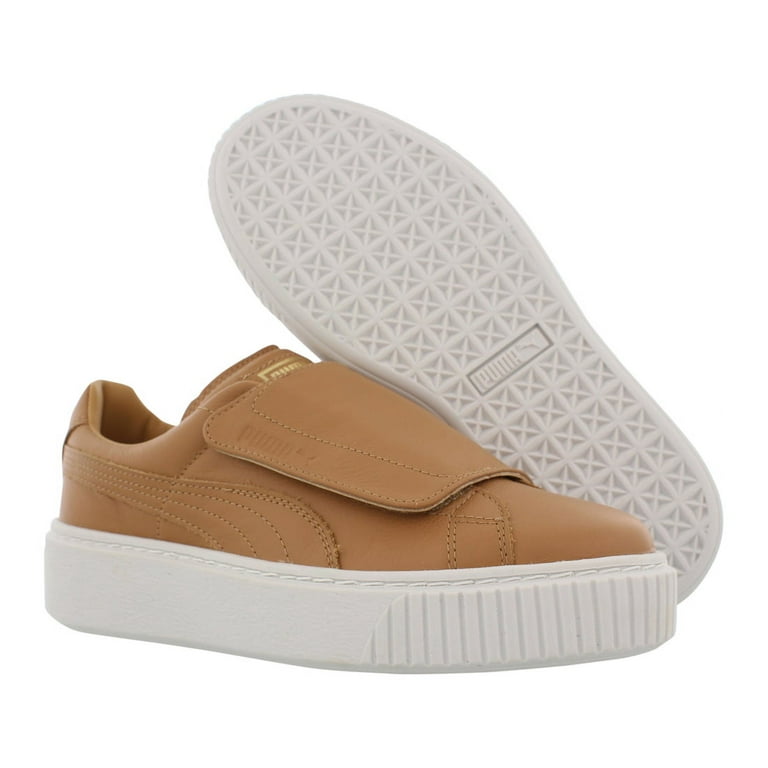 Puma Women s Basket Platform Strap Sneaker