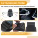 thumbnail image 5 of Clip para gafas de sol de coche Unique Bargains, soporte universal para visera del sol, clip para gafas de sol ABS Rhinestone Negro Azul Lago 7.5x5cm/2.95"x1.97" 1 Pcs, 5 of 7