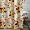 thumbnail image 3 of Greenland Home Fashions Somerset Ruffled Farmhouse Shower Curtain, 3 of 7