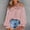 Pink, variant on YLOMAY Ruffle Hem Lantern Sleeve Shirts for Women Off The Shoulder Design Casual Blouse Tied Detail Top Elegant Spring Outwear up to 50% Off