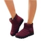thumbnail image 1 of Botas de invierno para mujer, zapatos de nieve impermeables, botines casuales planos, zapatos de talla grande Wmkox8yii  ghj1510, 1 of 7