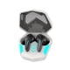 thumbnail image 3 of Methold 1 par de auriculares intrauditivos para juegos, auriculares con cancelación de ruido, inalámbricos, recargables, compatibles con Bluetooth, Cables de audio/vídeo Plata, 3 of 6