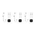 thumbnail image 3 of Seitruly Auriculares intrauditivos Reducción de ruido Reemplazo de auriculares de 360 ​​grados para Quest 2, Negro Type1 NO1, 3 of 6