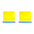 thumbnail image 3 of Monstrate Rodillo de amasar fácil de limpiar con revestimiento antiadherente práctico rodillo ecológico sin asas amarillo azul amarillo azul 2Conjunto, 3 of 6