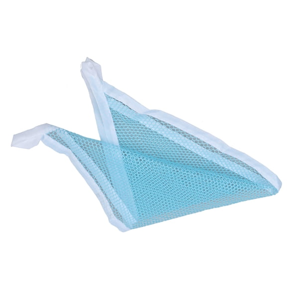 CRAFTHROU Toy Net Hammock for Stuffed Animals Dacron Sky-Blue Hanging Hooks Design 1Pcs 31.5x23.6x23.6in