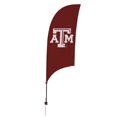thumbnail image 1 of Showdown Displays 810028TXAM-002 7.5 ft. Texas A&amp;M Aggies Razor Feather NCAA Flag with Spike Base - No.002, 1 of 1