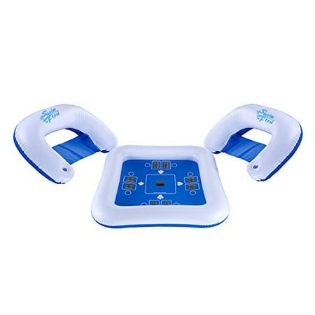 Swimfun Premium Inflatable Swimming Pool Float Table And