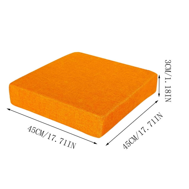 Fiudx Cojín de Sofá de Terciopelo, Cojín de Espuma Resistente para Silla, Cojín de Ventana de Madera Maciza, para Uso En Interiores y Exteriores, Decoración Cómoda y Elegante, Funda Lavable a Máquina
