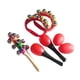 thumbnail image 5 of Instrumentos musicales de percusión Montessori, juguete de percusión musical, instrumento Musical rítmico para bebé, juguete sensorial para edades de Rojo Hugo Juguetes musicales para niños, 5 of 9