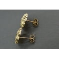 thumbnail image 4 of Bluebell Jewels 14K Yellow Gold Finish Round Nugget Stud Earrings 7mm, 4 of 4