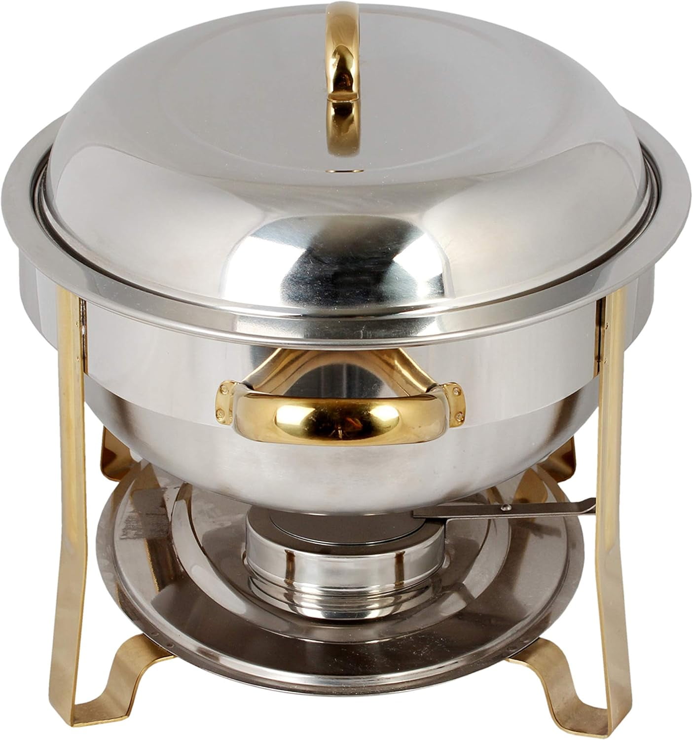 Gold Stainless high quality Steel Oval Chafer Chafing Dish Set