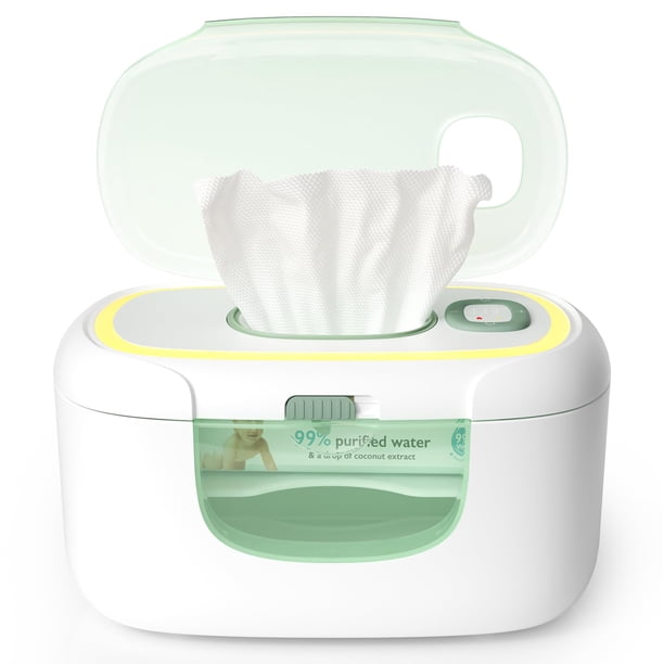 Calentador de toallitas para bebés Momcozy, de mayor capacidad, 100 unidades, 4 modos