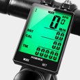 thumbnail image 2 of Greeniant Retroiluminación a prueba de lluvia montar bicicleta odómetro cronómetro 2,8 ''pantalla grande bicicleta inalámbrico ordenador ciclismo Ciclismo No.03 Greeniant HW5570-03B, 2 of 6