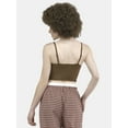 thumbnail image 4 of No Boundaries Women's Ruffle Cami, Size XS-3XL, 4 of 7