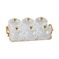 thumbnail image 4 of Youkk Fruit Snacks Serving Platter Serving Bowls Storage Container for Wedding Clear 6 Bowls, 4 of 9