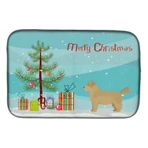 Westiepoo #1 Christmas Tree Dish Drying Mat