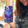 thumbnail image 3 of COMIO  iPhone 15 Case,Purple Mandala Galaxy Sky Drop Protection Shockproof Case Full Body Protective Scratch-Resistant Cover for iPhone 15, 3 of 4