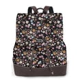 thumbnail image 1 of Disketp Daisies Flowers Mochila de Cuero para Mujer, Bolso de Espalda Antirrobo con Estilo para Viaje, Trabajo y Uso Diario, 1 of 4