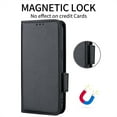 thumbnail image 3 of Dteck for Motorola Moto G 2025 Case Wallet with Card Holder,PU Leather Magnetic Folio Cover for Moto G 2025,Kickstand TPU Shockproof Durable Protective Phone Case,Black, 3 of 5