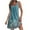 Blue, variant on LYXSSBYX Boho Dresses for Women 2024 Women's Casual Sundress With Pockets Summer Boho Beach Dress Floral T-Shirts Dress V Neck Loose Tank Dresses