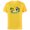 Yellow, variant on Disney Princess Snow White and Animals A Friend to All - Short Sleeve Cotton T-Shirt for Adults - Customized-Black