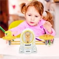 thumbnail image 1 of Maoww Math Match Game Board Toys Space Kitten Puppy Match Balancing Scale Number Balance Game Kids Educational Toy Yellow, 1 of 6