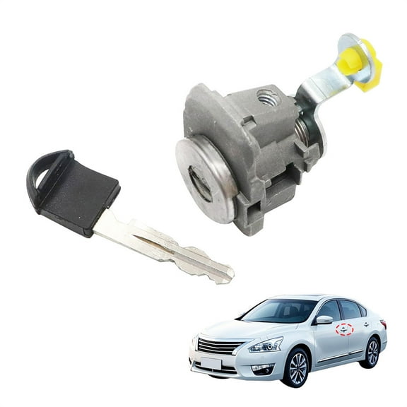 Furulu Drivers Side Door Lock Cylinder w/Key For Nissan Maxima Altima Murano Pathfinder