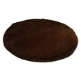 thumbnail image 2 of YAOMOBB Soft Polyester Rug Super Soft Luxury 120cm Round Fluffy Area Rug for Solid Color Bedroom Nursery Comfort, 2 of 6