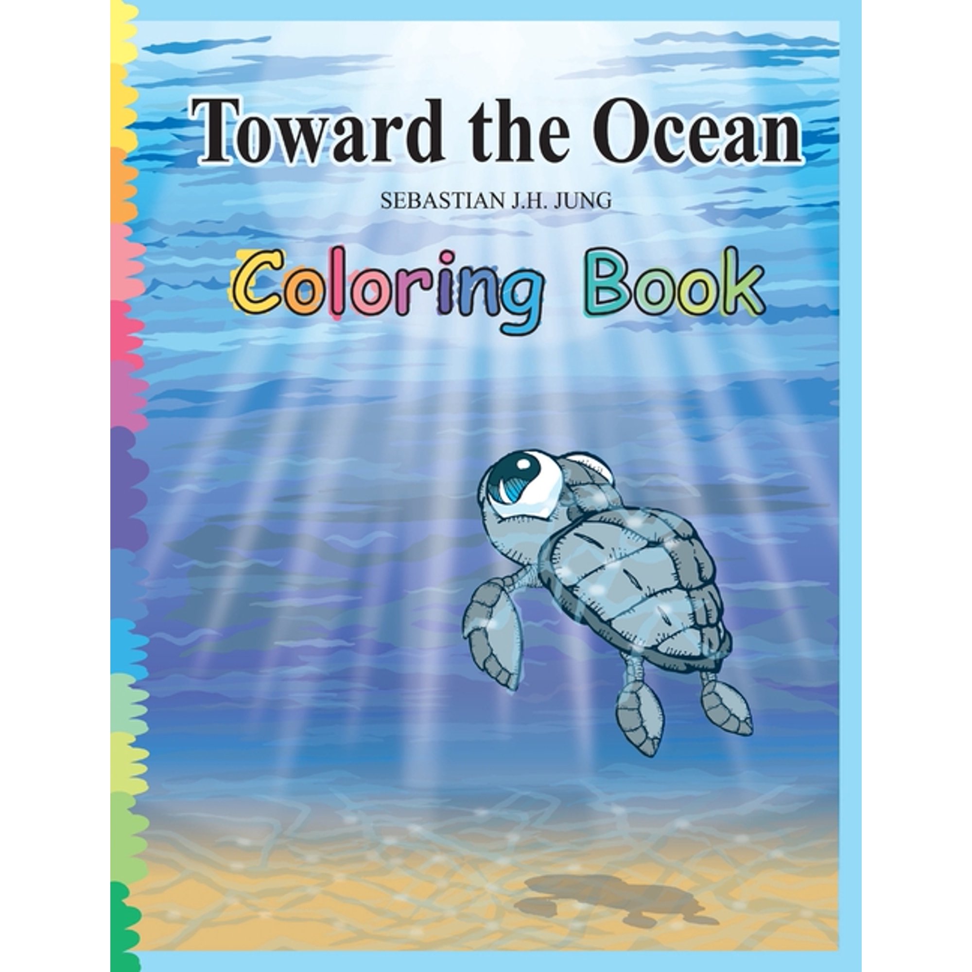 Toward the Ocean Coloring Book (Paperback)