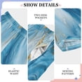 thumbnail image 4 of Boy's Pajama Pants Boys' Long Sleep Pants Children's Pajama Pants Loose Fitting Pajama Pants are Convenient to Put on and Take off M Beautiful Blue Marble, 4 of 9