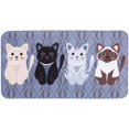 thumbnail image 3 of 80 x 50cm Cute Non Slip Doormat Bathroom Kitchen Floor Mat Soft Rug Carpet Home Decor #1, 3 of 8