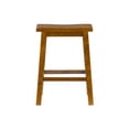 thumbnail image 4 of Powell "Honey Brown" Counter Stool, 24" Seat Height, 4 of 8