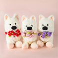 thumbnail image 2 of Cute Creative Soft Plush Sheep Doll Small Anime Magnetic Hugging Lamb Rose, 2 of 5