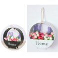 thumbnail image 2 of Shisuyan Creative Flower Pot Storage Rack Hanging Rope Shelf Iron Basket Wall Ornaments (Black), 2 of 8