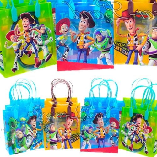 12 Toy Story Party Favor Bags Birthday Candy Treat Favors Gifts Plastic