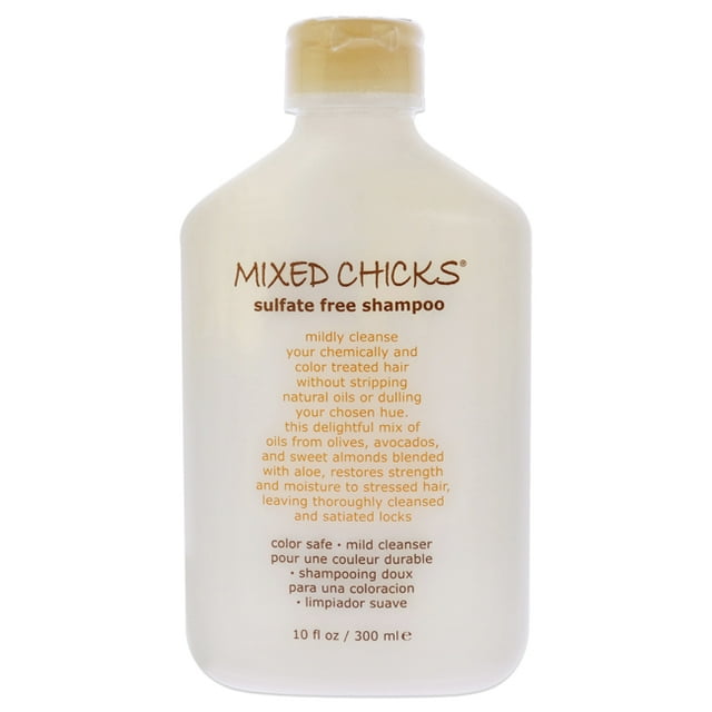 Sulfate-Free Shampoo by Mixed Chicks for Unisex - 10 oz Shampoo