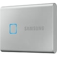 thumbnail image 2 of Samsung 2TB Portable SSD T7 Touch USB 3.2, Silver, 2 of 4