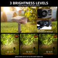 thumbnail image 4 of Focos solares LEREKAM, 40 LED, IP65, impermeables, paquete de 10, 4 of 7