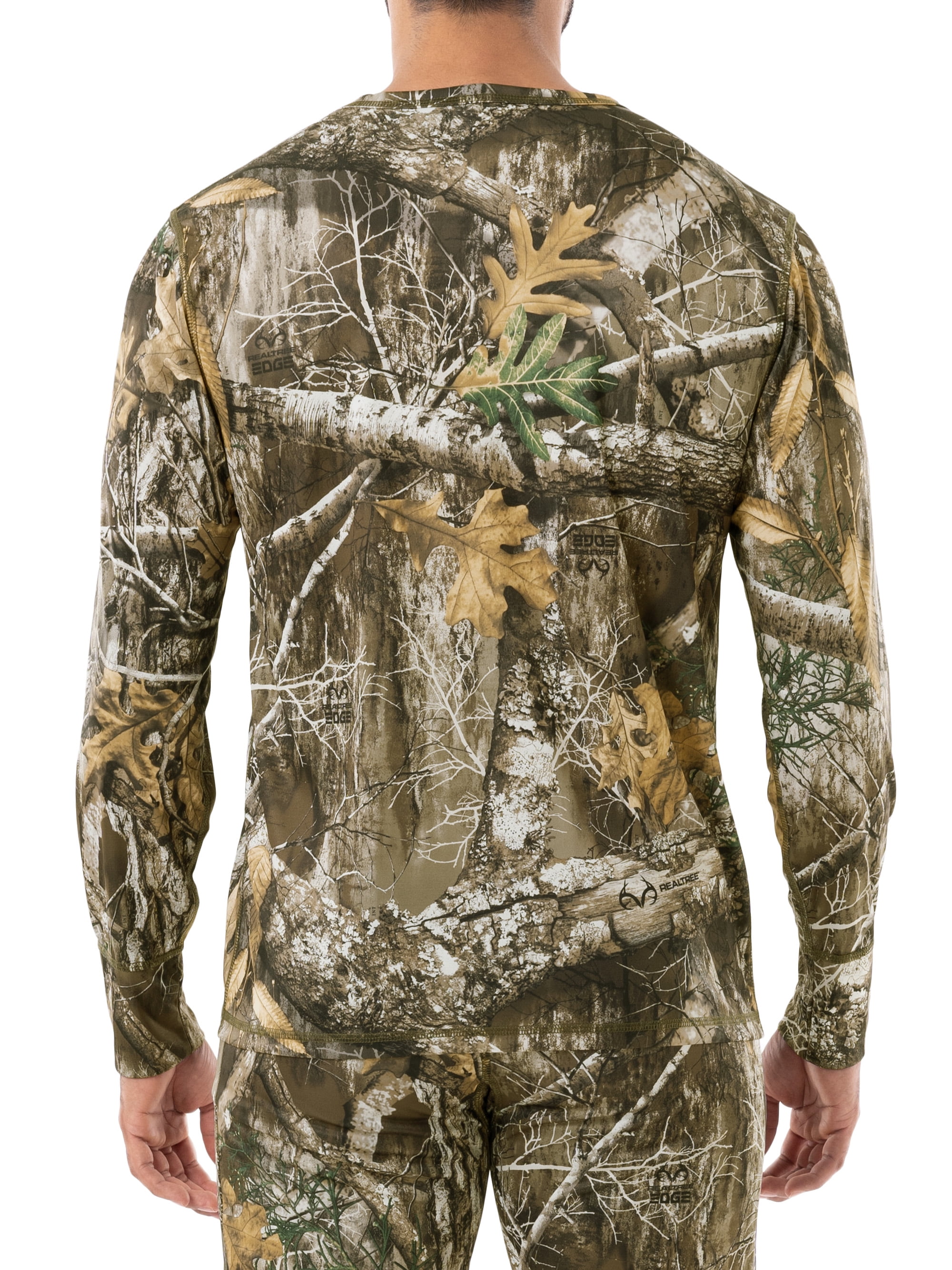 Realtree Men's Performance Hunting Baselayer Thermal Top, L
