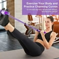thumbnail image 5 of Multifunction Bands Upgrade 6 Tubes Elastic Fitness With Pedals Handles Latex Stretch Ropes Resistance Equipment(pink), 5 of 5