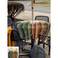 thumbnail image 5 of Outdoor Tablecloth with Umbrella Hole for Patio/Picnic/Party/Camping, Modern Books Flower Waterproof Table Cloth Square Cover Washable, Country Chic Floral Leaves Beige (54"x 54"), 5 of 9