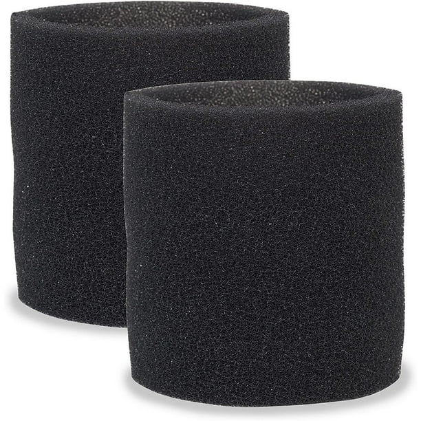 2 Pack 90585 Foam Sleeve VF2001 Foam Filter for ShopVac Vacmaster