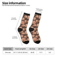 thumbnail image 2 of Logiee Beautiful Fox Print Adult Socks for Men & Women,Calf Socks, Ankle Socks,Boots Socks,Breathable Casual Sock,Unisex Crew Socks, 2 of 6