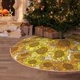 thumbnail image 5 of Sikiie Sunflowers1 Christmas Tree Skirt, Christmas Tree Decorations, Christmas Decor, Tree Mat Decoration(30-48IN)-36", 5 of 6