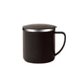 thumbnail image 1 of Black 350Ml Stainless Steel Covered Water Cup Coffee Cup Double Layer Insulated Sealed Leaks Proof Office Tea Cup Black Color 11.8 Oz Capacity, 1 of 7
