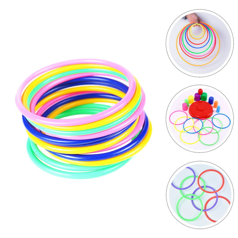 Plastic Colored Rings Kids  Kids Ring Plastic Accessories