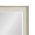 thumbnail image 3 of Kate and Laurel Kobert Transitional Rectangle Wall Mirror, 24 x 36, Tan, Framed Rectangular Statement Vanity Mirror with Fine Linen Texture and Beveled Edge, 3 of 7